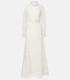 Markarian Bridal Adeline silk organza gown
