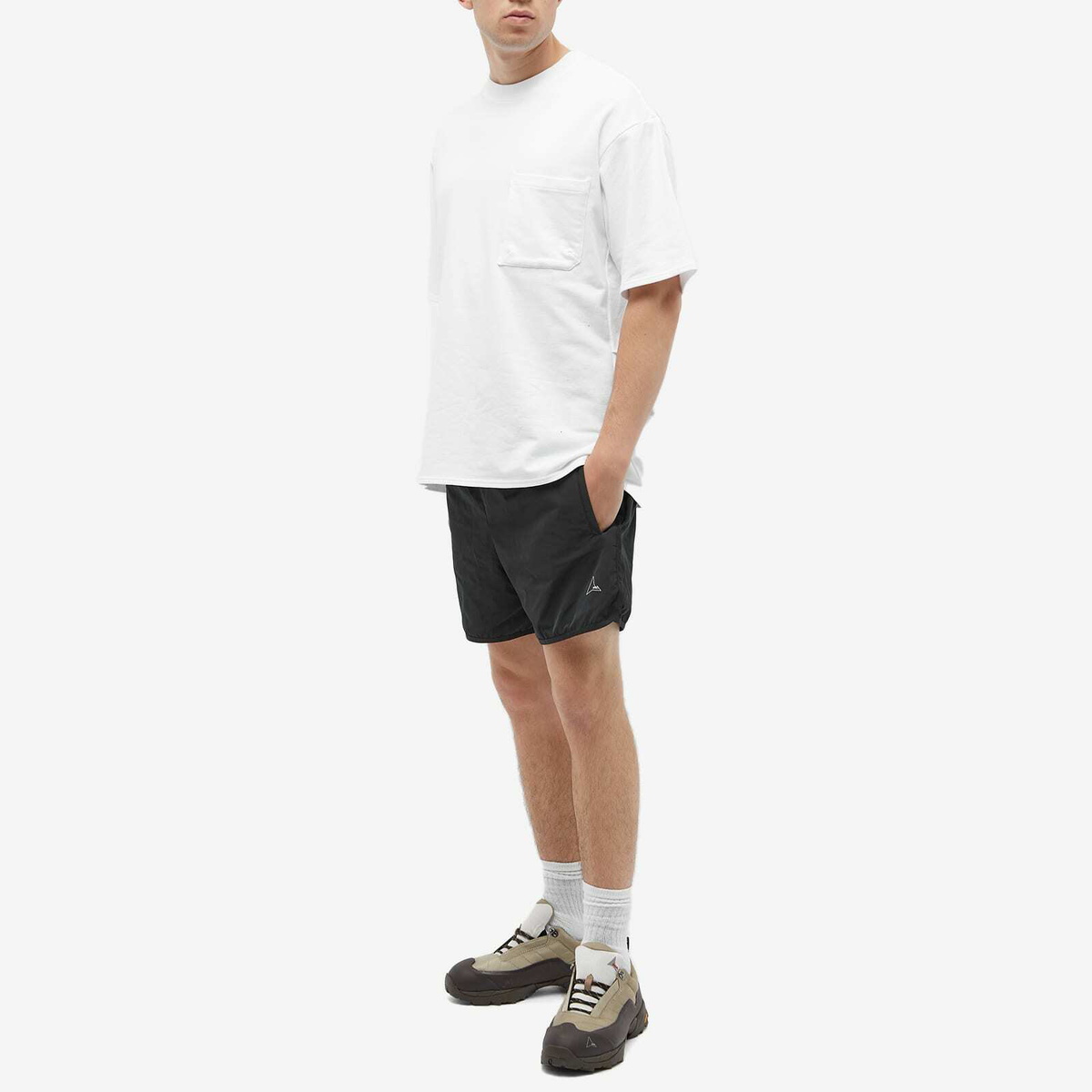 ROA Men's Swim Shorts in Black ROA