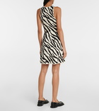 Proenza Schouler - White Label zebra-print minidress