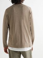 Officine Générale - Nate Cotton and Lyocell-Blend Sweater - Neutrals