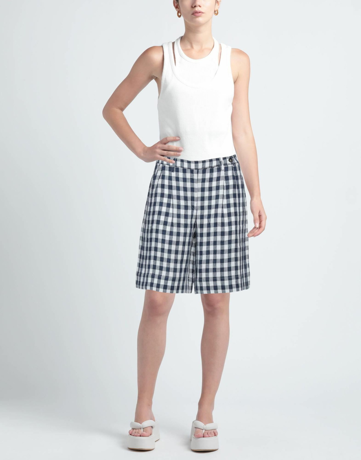 Massimo Alba Womens Shorts & Bermuda Shorts in Blue