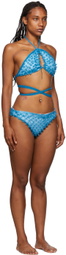 Chet Lo Blue Whale-Tail Bikini Bottom