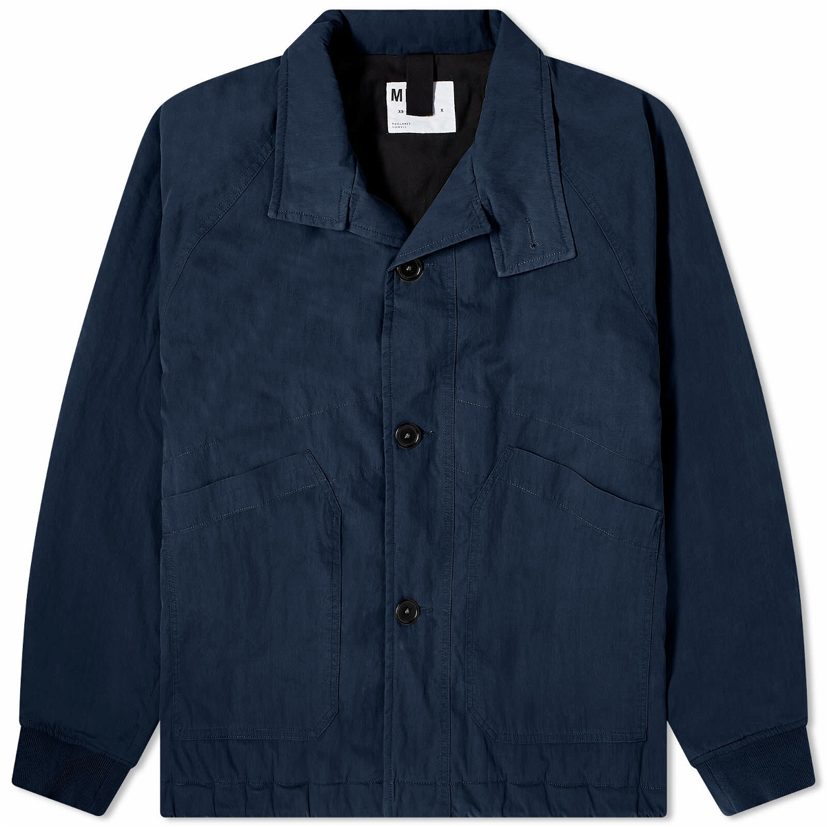 Photo: MHL by Margaret Howell Men's Padded Worker Jacket in Ink