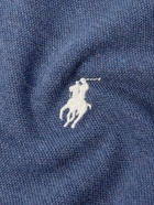 Polo Ralph Lauren - Logo-Embroidered Cotton-Piqué Polo Shirt - Blue