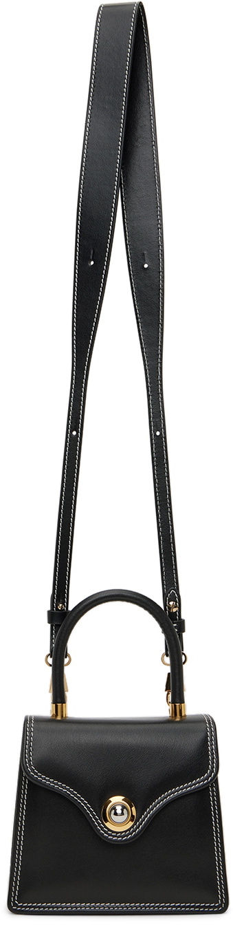 Ratio et Motus Black Leather Lady 15 Bag