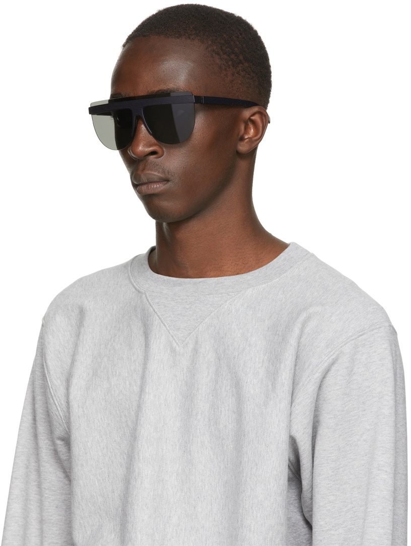 Maison Margiela Black MYKITA Edition MMCIRCLE001 Sunglasses Maison  