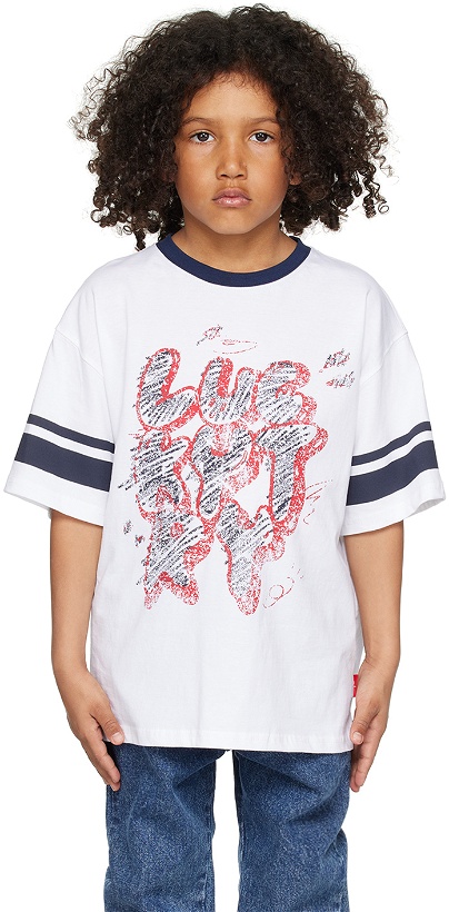 Photo: Luckytry Kids White Vintage T-Shirt