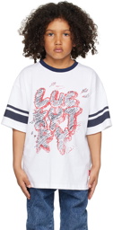 Luckytry Kids White Vintage T-Shirt