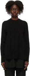 Sacai Black Suiting Mix Sweater