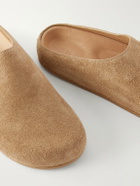 Studio Nicholson - Suede Clogs - Brown