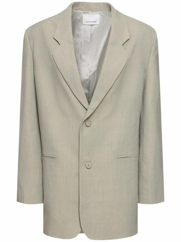 Photo: THE FRANKIE SHOP Aiden Linen & Viscose Blazer