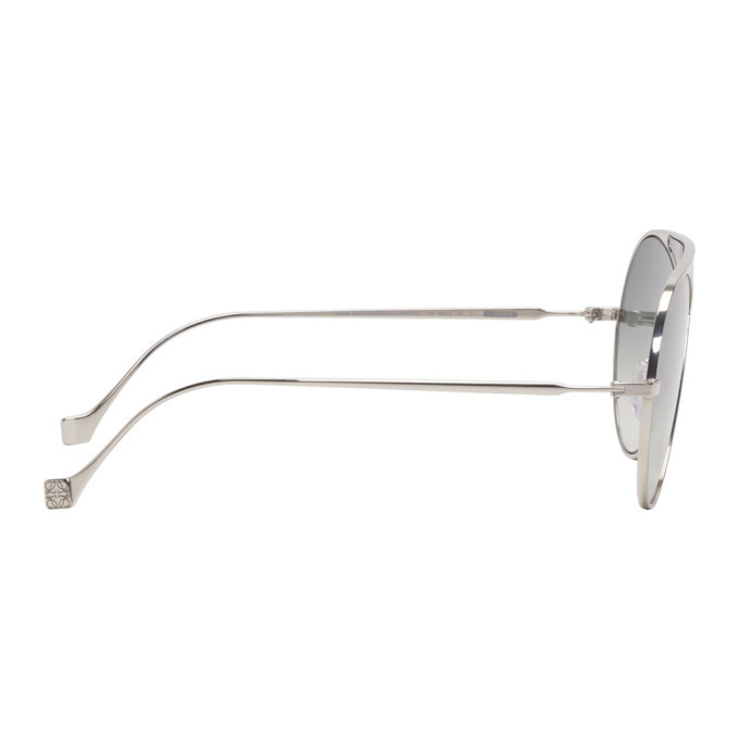 LOEWE Aviator Pilot Puzzle Sunglasses Loewe Silver Pilot Puzzle Sunglasses Loewe main image 3