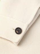 Eleventy - Slim-Fit Wool, Cashmere and Silk-Blend Overshirt - Neutrals