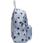 Eastpak Blue Polka Dot Padded Pakr Backpack