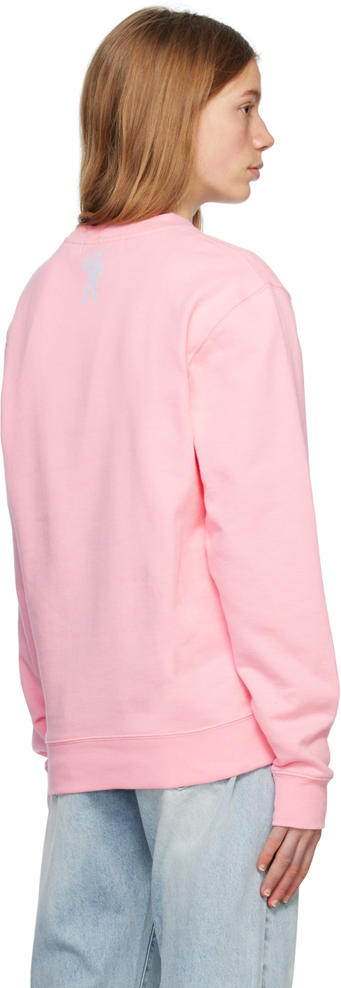 Billionaire Boys Club Pink Small Arch Logo Sweatshirt