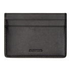 Jil Sander Black Credit Card Holder