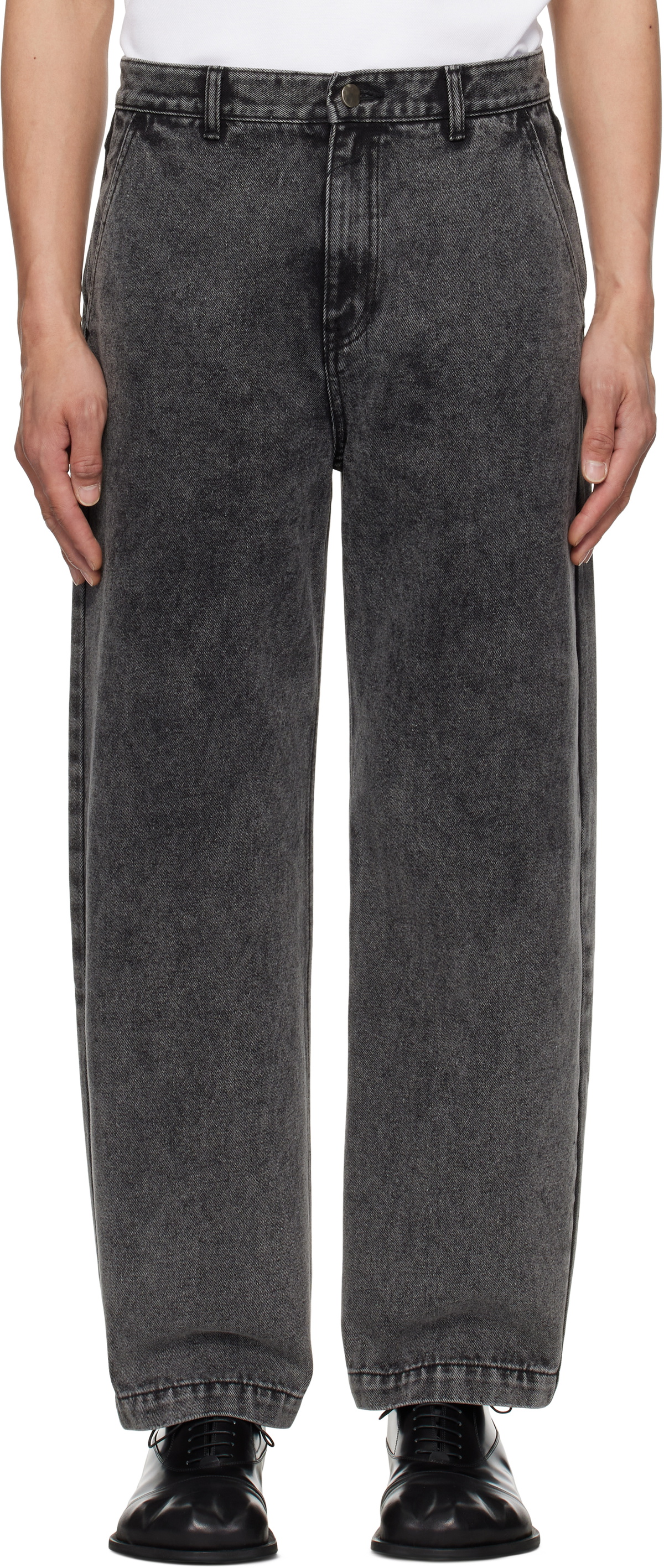 ADER error Gray & Black Aerox Product. 89 Trousers ADER error