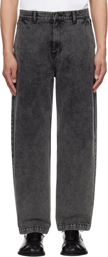 Photo: ADER error Black Sig; TRS Tag 03 Jeans