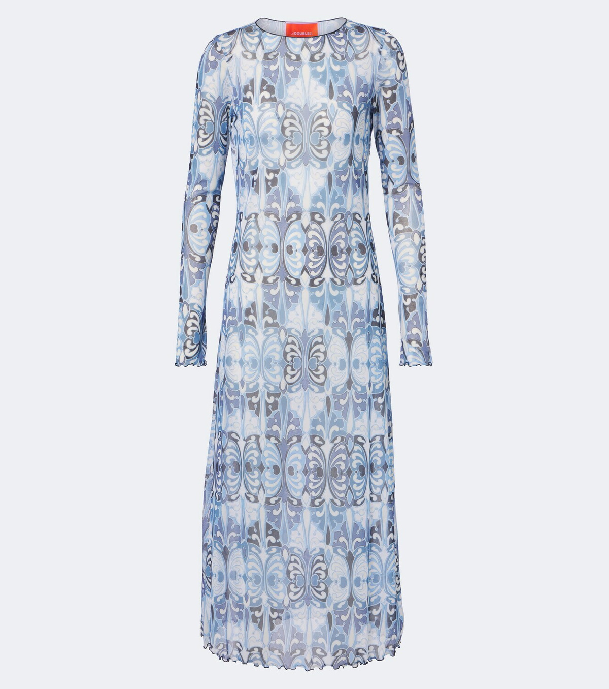 La DoubleJ Slinky Swing printed midi dress