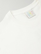 Camp High - Shop Logo-Print Pigment-Dyed Cotton-Jersey T-Shirt - White