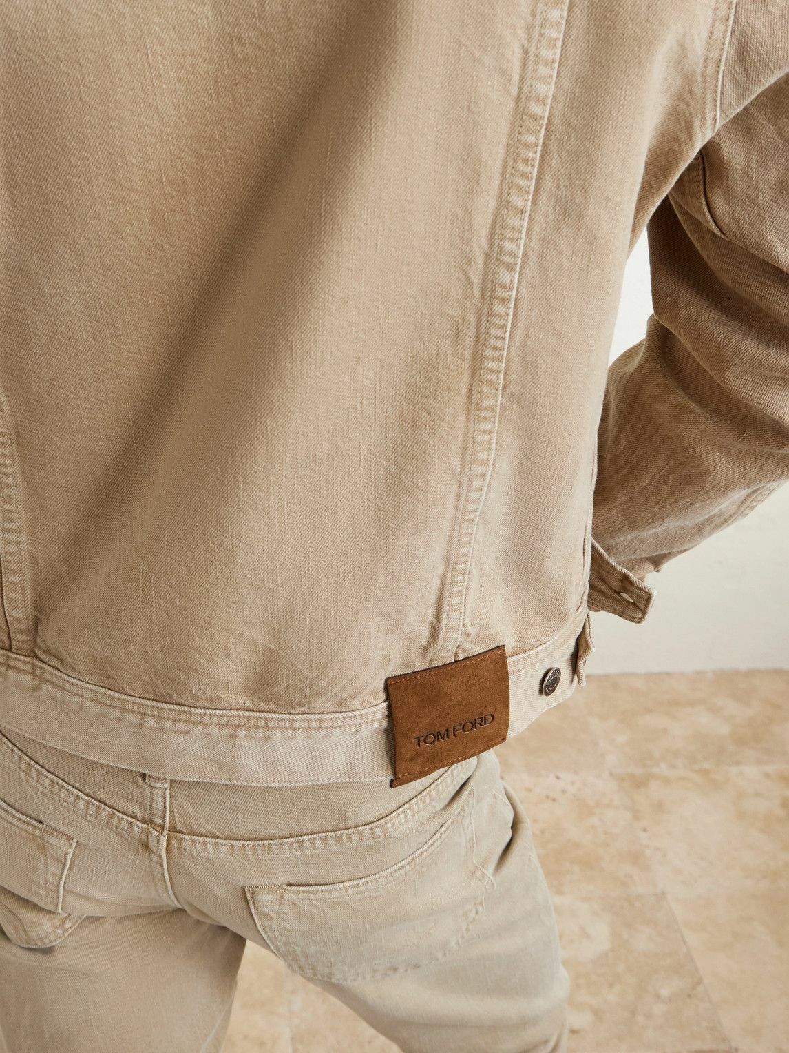 TOM FORD - Denim Jacket - Neutrals