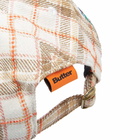 Butter Goods Men's Bucket Plaid 6 Panel Cap in Brown