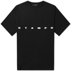 Stampd Men's Strike Logo Relaxed T-Shirt in Black