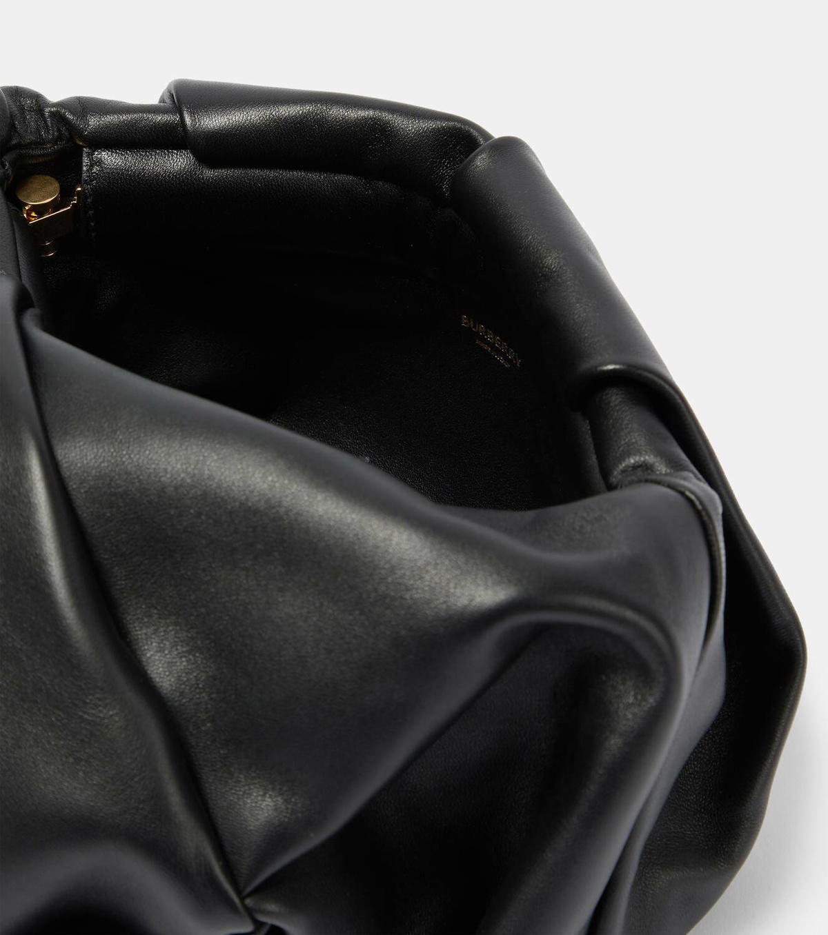 Burberry Rose leather clutch