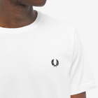 Fred Perry Authentic Men's Logo T-Shirt in Snow White