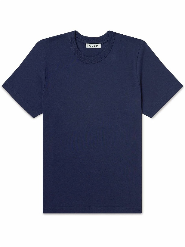Photo: CDLP - Lyocell and Pima Cotton-Blend Jersey T-Shirt - Blue