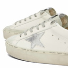 Golden Goose Women's Hi-Top Star Leather Sneakers in White/Ice/Platinum