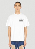 Temple Short Sleeve T-Shirt in White