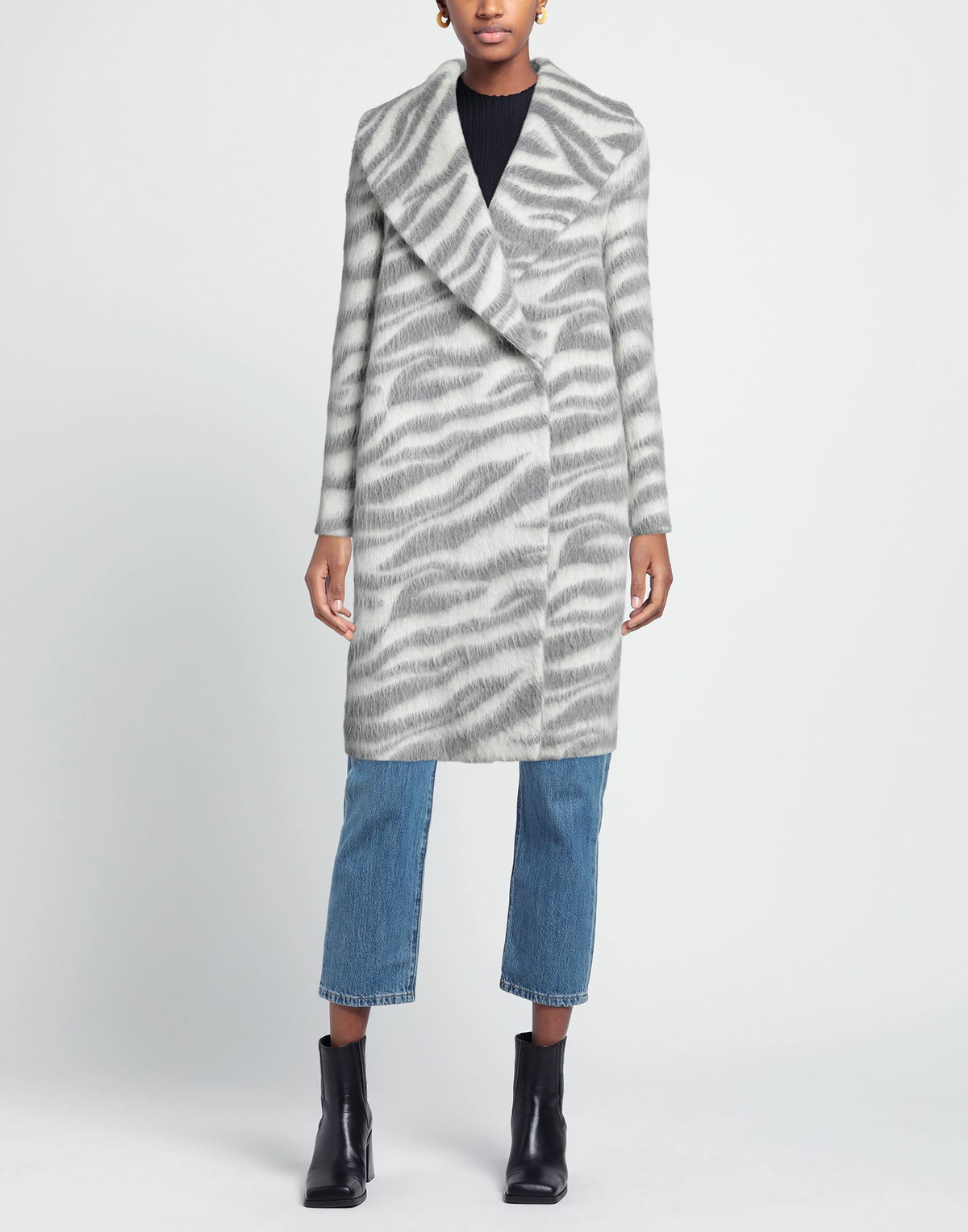 Peserico Womens Coat in Grey