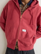 Aimé Leon Dore - Cotton-Jersey Zip-Up Hoodie - Red