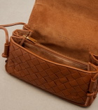 Bottega Veneta Notturno Intrecciato leather crossbody bag