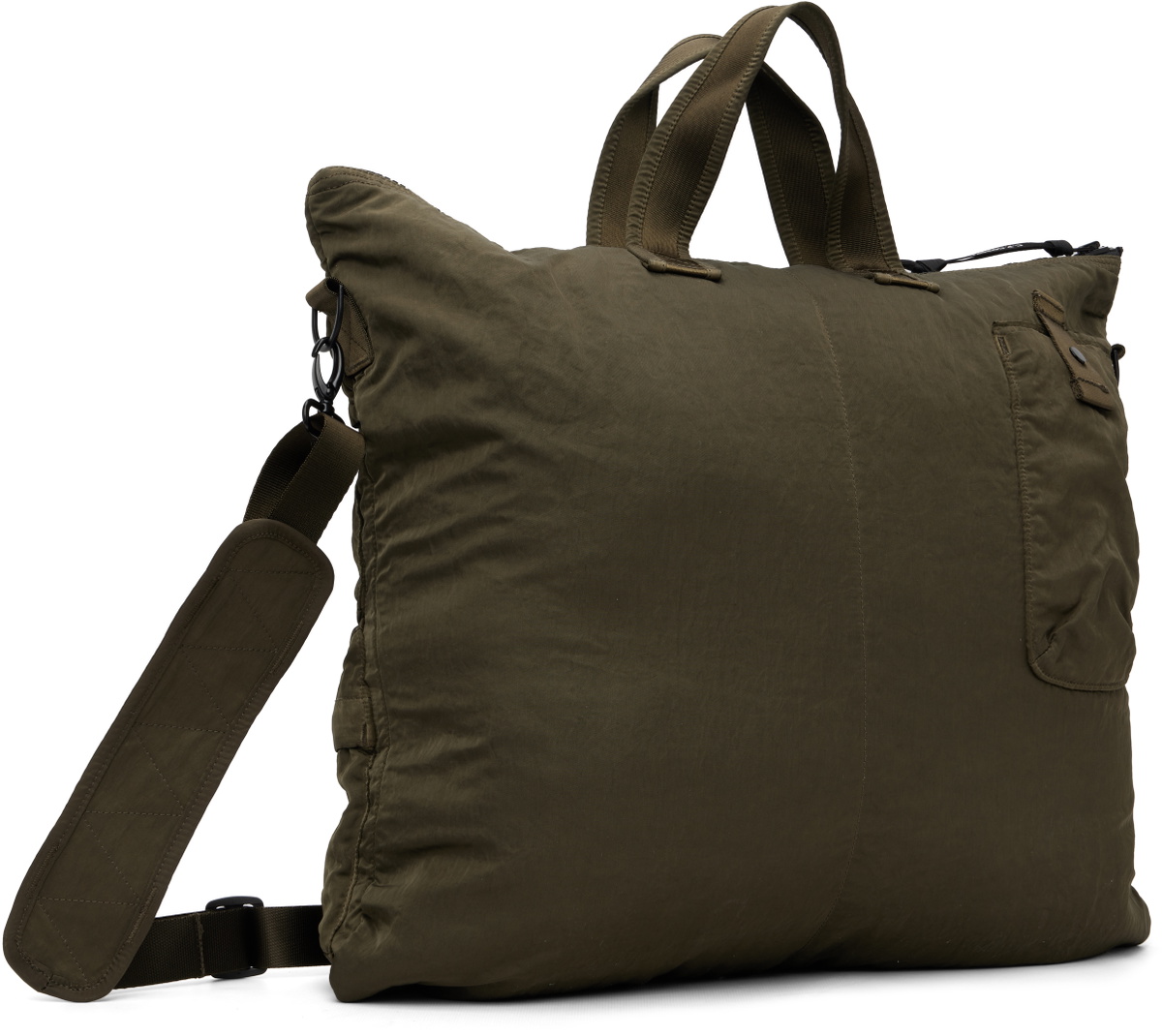 C.P. Company Khaki Nylon B Tote