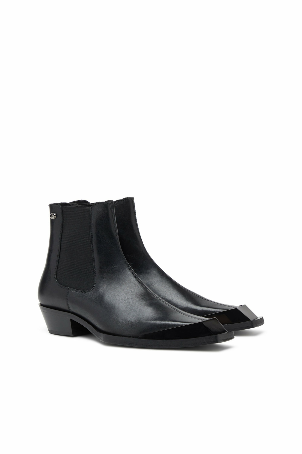 Diesel D-Tona-Leather Chelsea boots - Boots Mens in Black Diesel