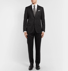 Hugo Boss - Black Gibson Slim-Fit Virgin Wool Suit Trousers - Men - Black