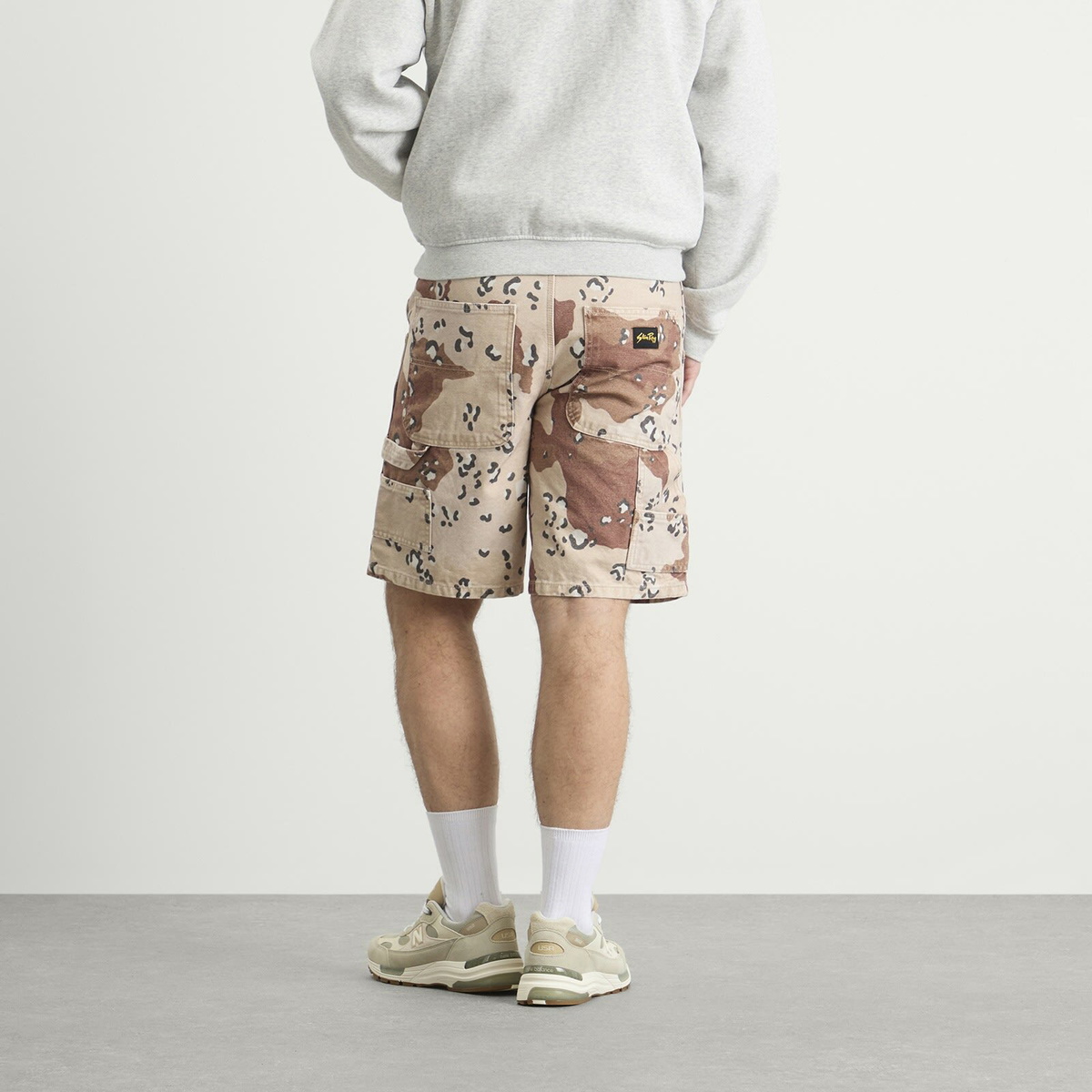 Stan Ray Men's Big Job Shorts in Choc Chip Camo