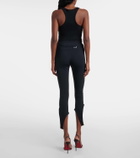 Courrèges Jersey capri pants