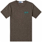 AFFIX Men's Standardised T-Shirt in Brown Melange