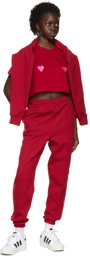 adidas x IVY PARK Red Cotton T-Shirt
