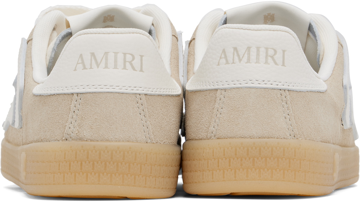 AMIRI Beige Pacific Bones Sneakers Amiri