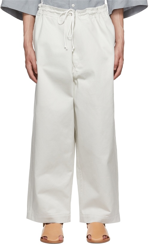 Photo: Hed Mayner Off-White Judo Trousers
