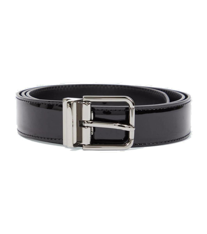 Photo: Dolce&Gabbana Patent leather belt