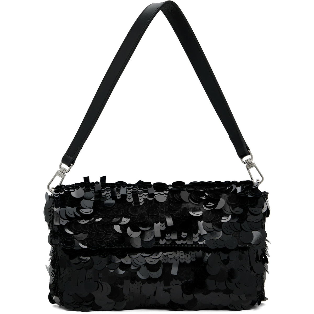 Staud Black Timmy Shoulder Bag