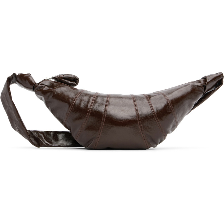 Photo: LEMAIRE Brown Medium Croissant Bag