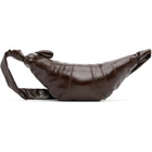 LEMAIRE Brown Medium Croissant Bag