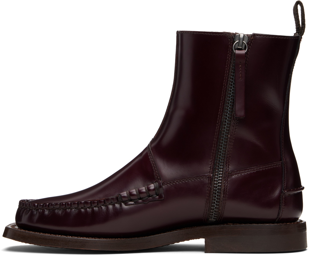 HEREU Burgundy Andreu Boots