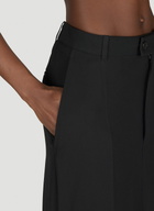 Balenciaga Godet Draped Skirt